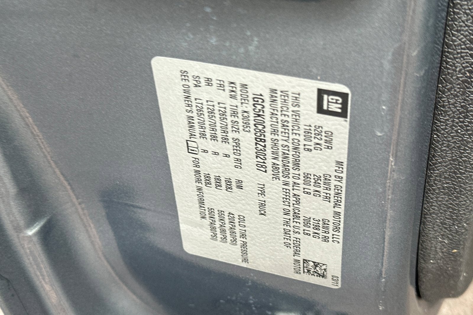 2011 Chevrolet Silverado 3500 HD DRW LT