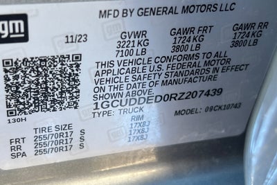 2024 Chevrolet Silverado 1500 LT