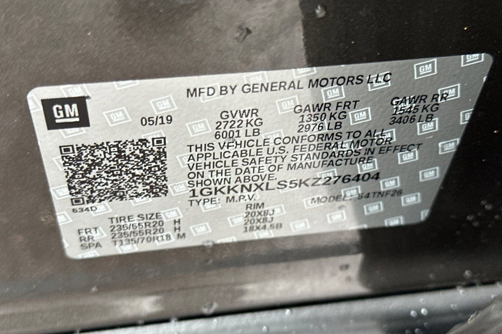 2019 GMC Acadia Denali