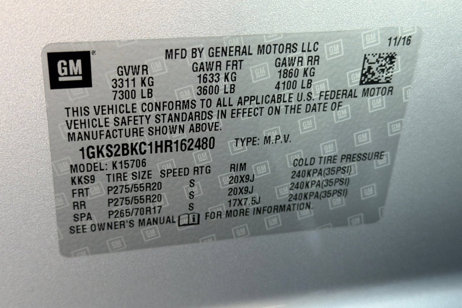2017 GMC Yukon SLT