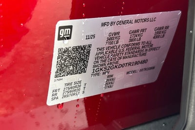 2026 GMC Yukon XL Elevation