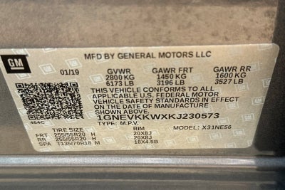 2019 Chevrolet Traverse Premier