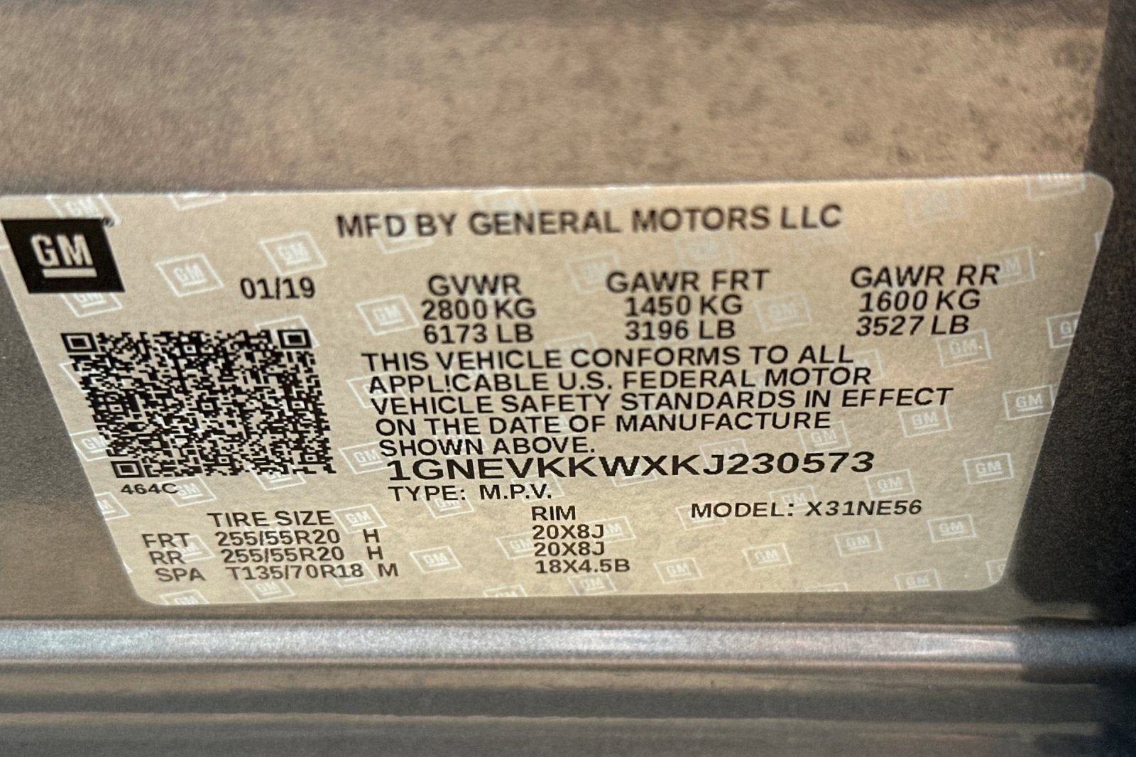2019 Chevrolet Traverse Premier