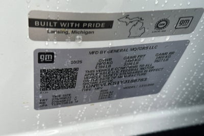 2026 Chevrolet Traverse RS