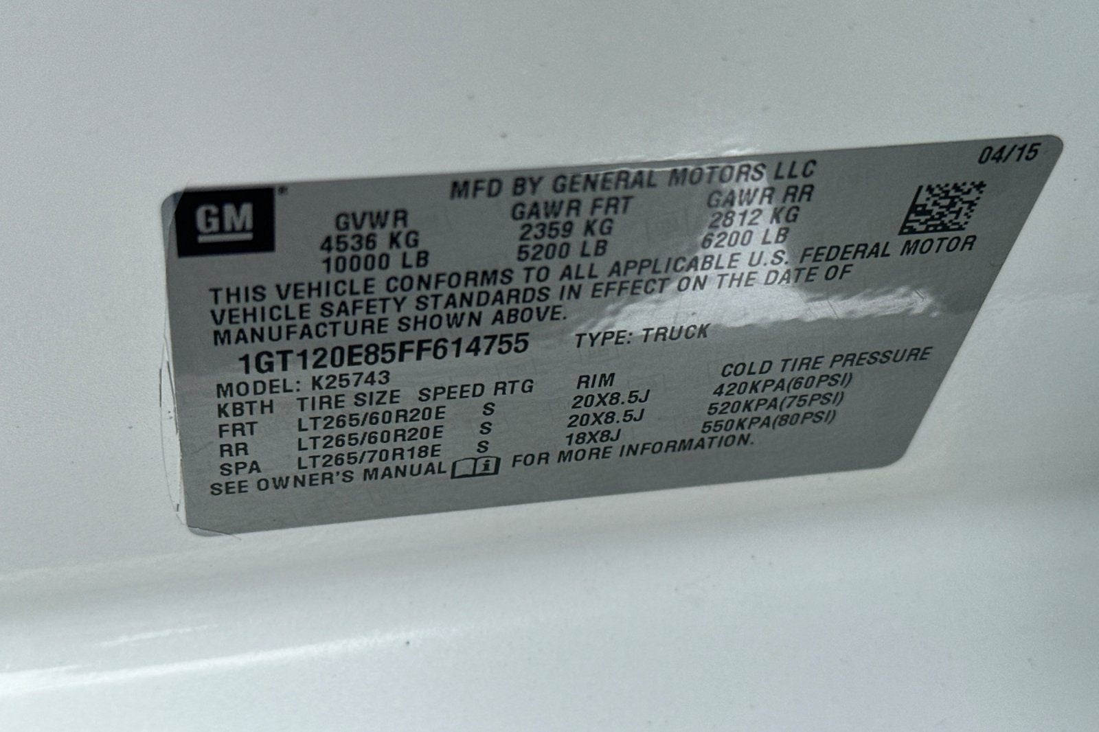 2015 GMC Sierra 2500 HD Denali