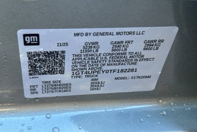 2026 GMC Sierra 2500 HD AT4