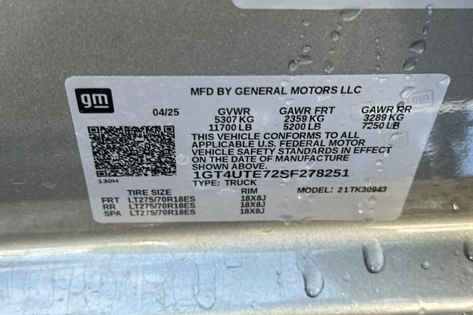 2025 GMC Sierra 3500 HD SLE