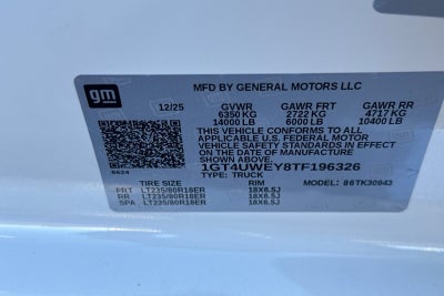 2026 GMC Sierra 3500 HD Denali DRW