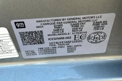 2025 GMC Sierra 3500 HD Denali Ultimate