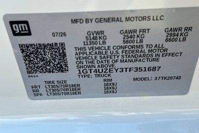 2026 GMC Sierra 2500 HD AT4X