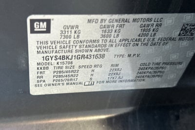 2016 Cadillac Escalade Luxury Collection