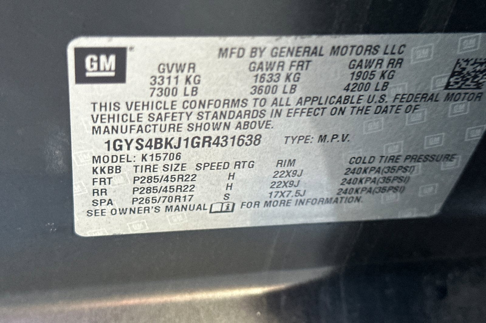 2016 Cadillac Escalade Luxury Collection