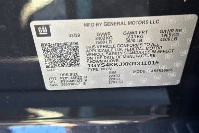 2019 Cadillac Escalade ESV Platinum