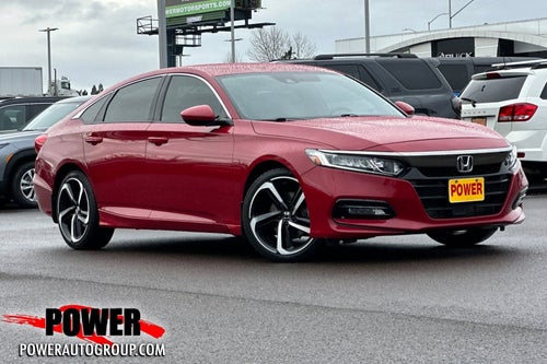 2018 Honda Accord Sedan Sport 1.5T
