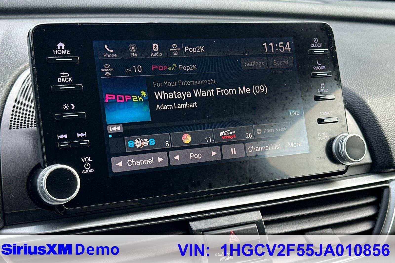 2018 Honda Accord Sedan EX-L 2.0T