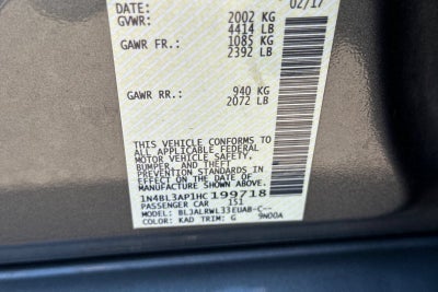 2017 Nissan Altima 3.5 SL