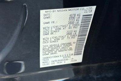 2019 Nissan Titan XD S