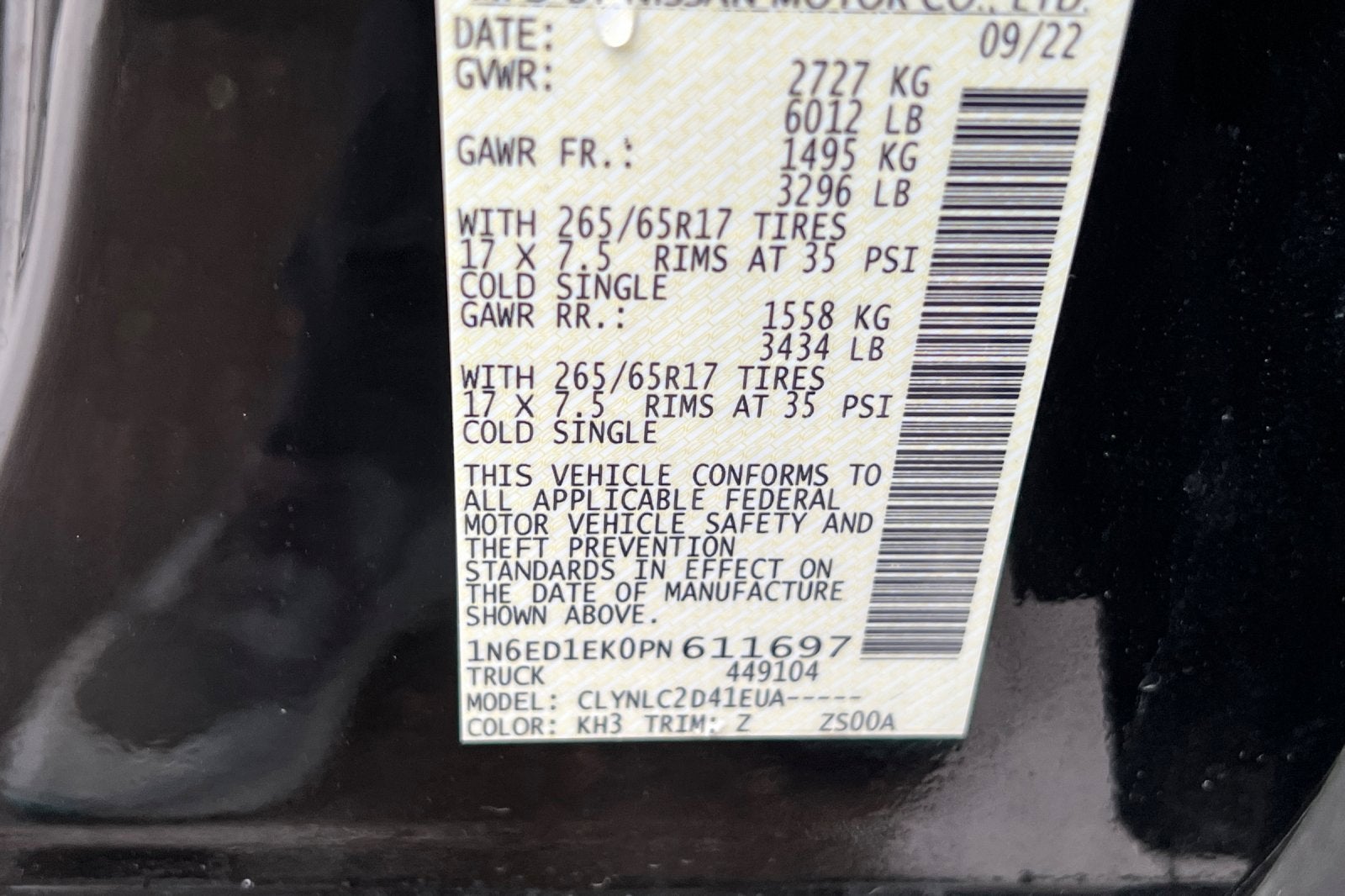 2023 Nissan Frontier SV