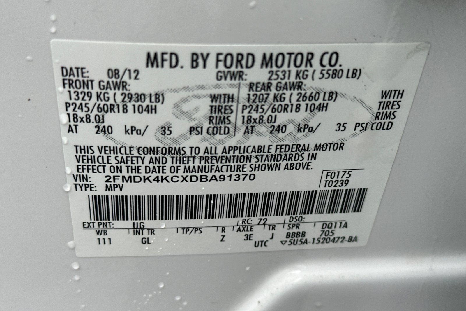 2013 Ford Edge Limited