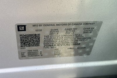 2018 Chevrolet Equinox LT