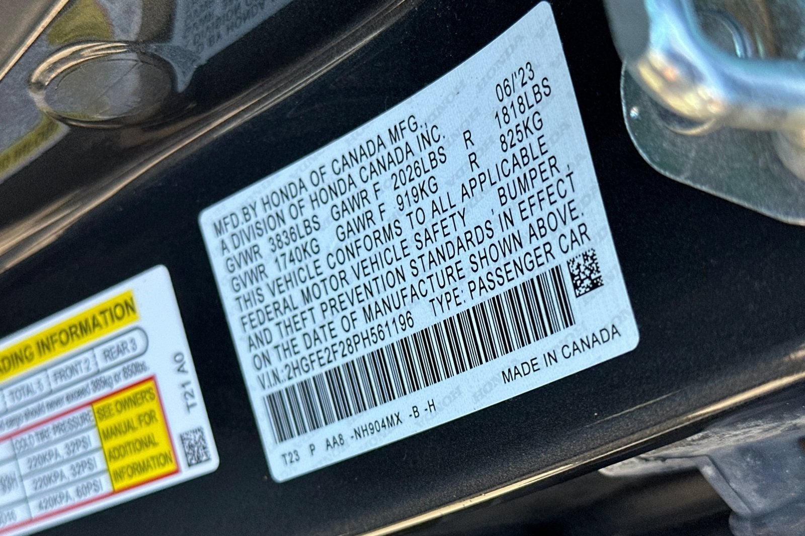 2023 Honda Civic Sedan LX