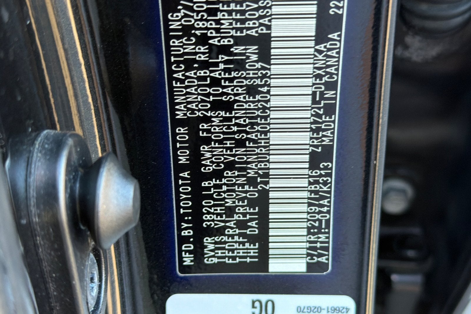 2014 Toyota Corolla L