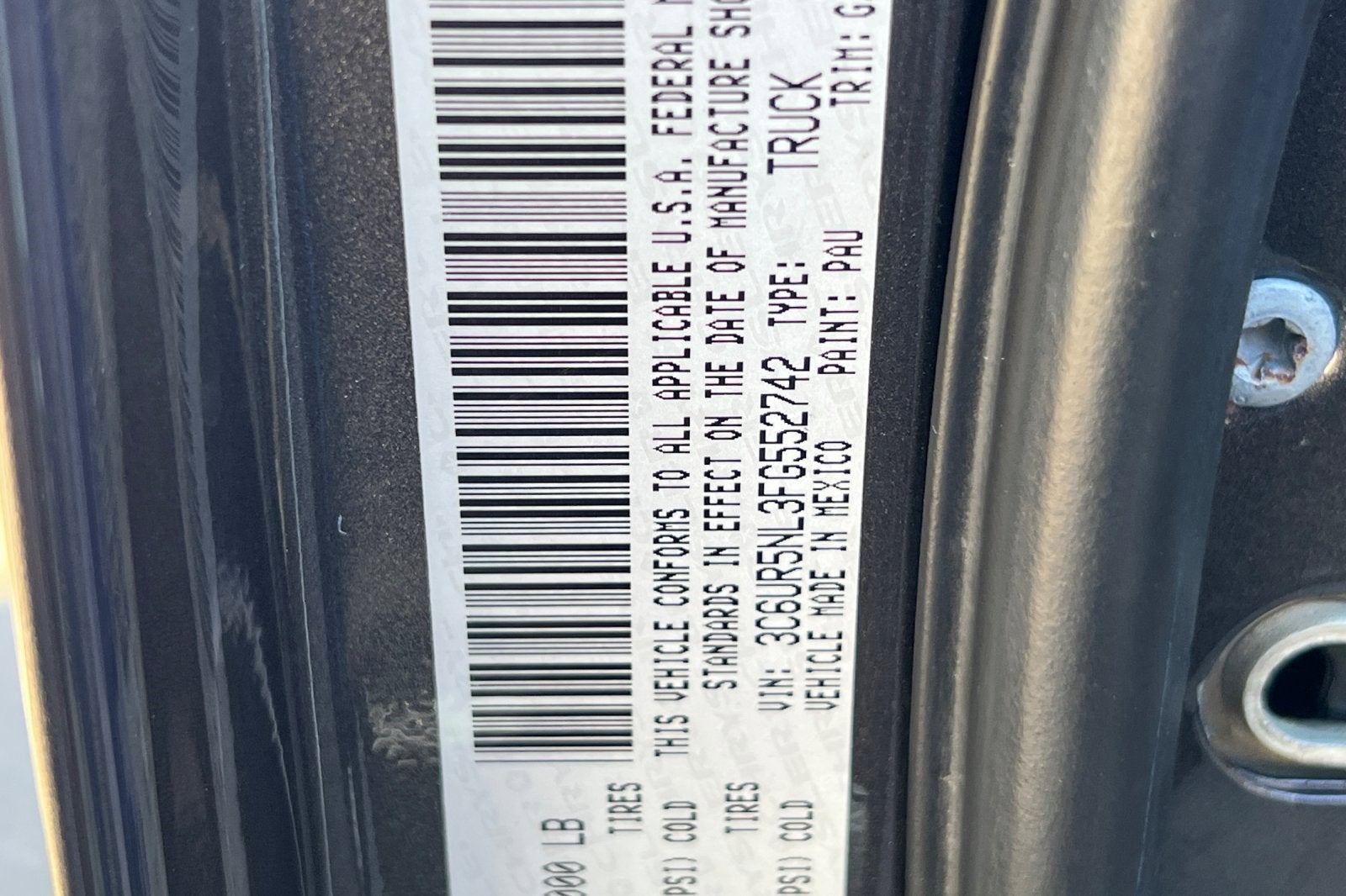 2015 RAM 2500 Laramie