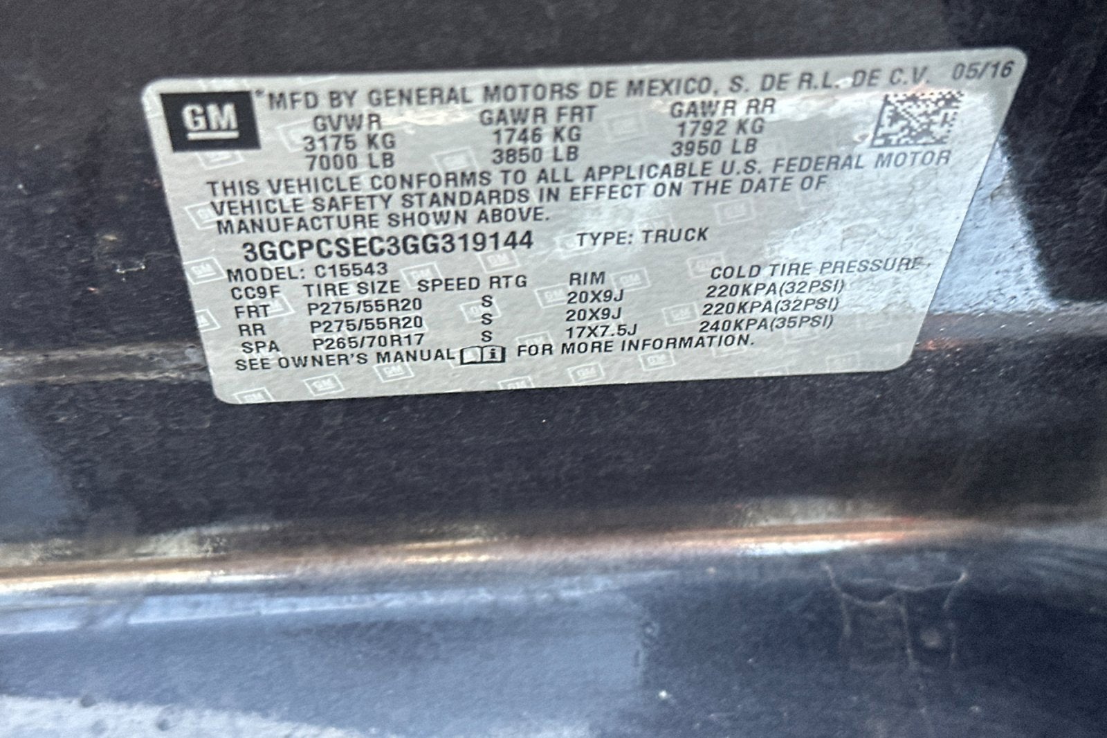 2016 Chevrolet Silverado 1500 LTZ