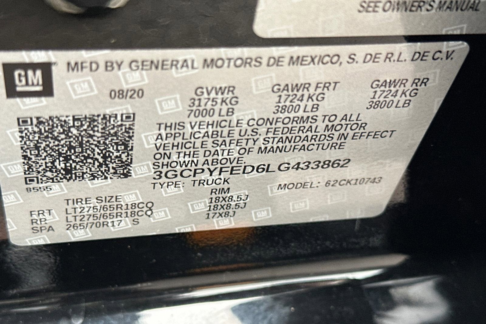 2020 Chevrolet Silverado 1500 LT Trail Boss