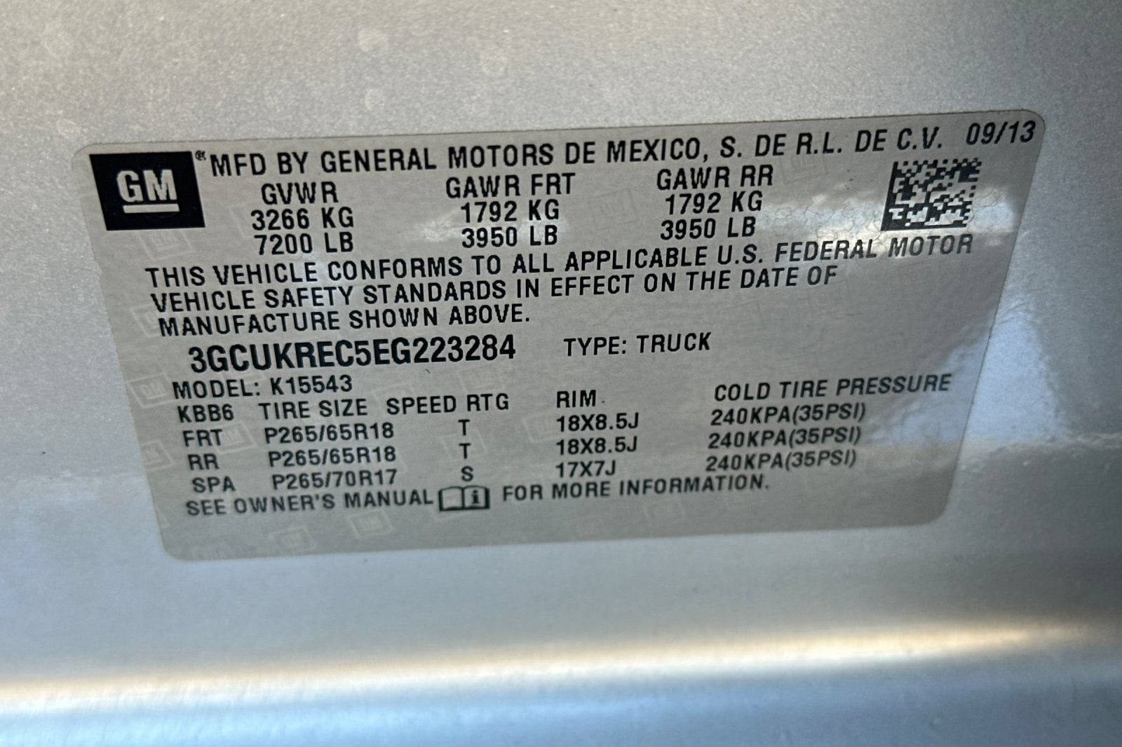 2014 Chevrolet Silverado 1500 LT