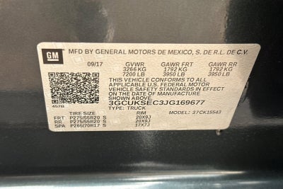 2018 Chevrolet Silverado 1500 LTZ