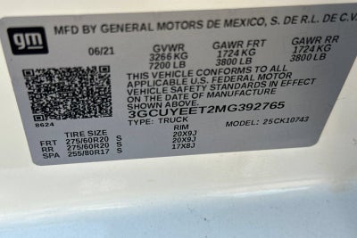 2021 Chevrolet Silverado 1500 RST