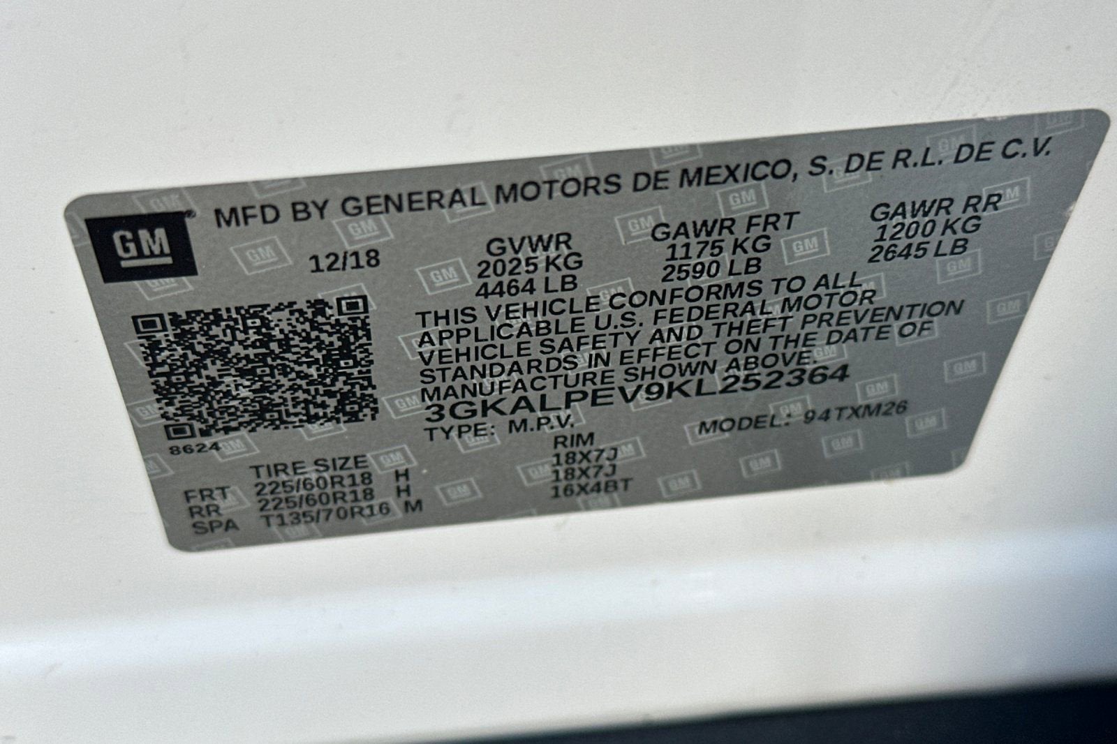 2019 GMC Terrain SLT
