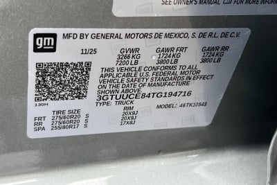 2026 GMC Sierra 1500 Elevation