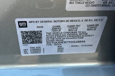 2026 GMC Sierra 1500 SLT