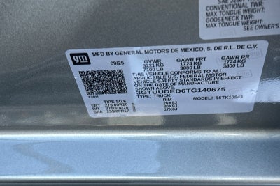 2026 GMC Sierra 1500 SLT