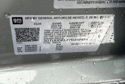 2026 GMC Sierra 1500 SLT