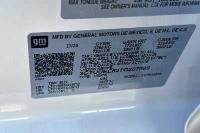 2026 GMC Sierra 1500 AT4