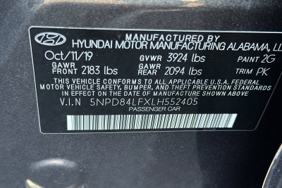 2020 Hyundai Elantra SEL