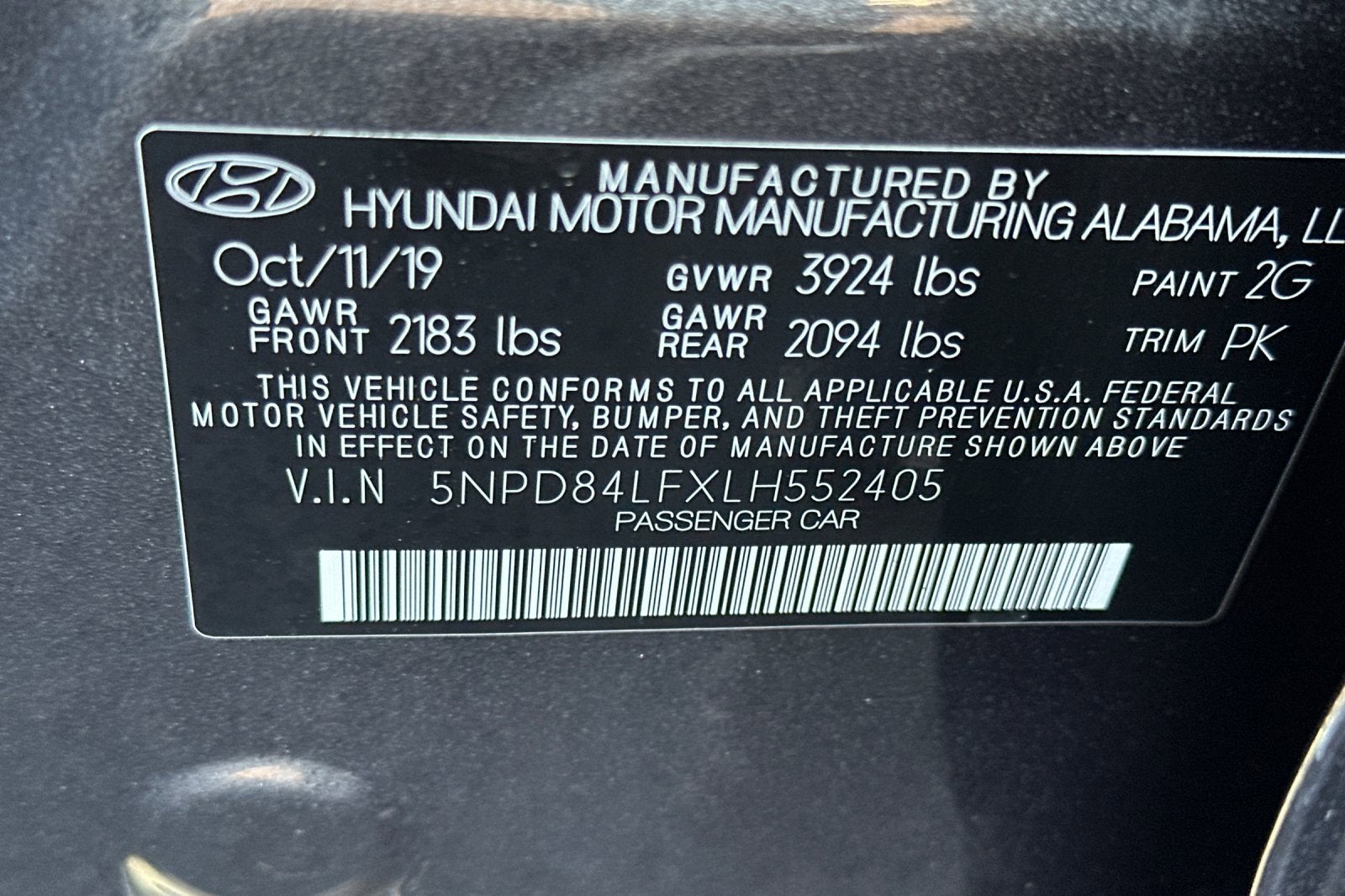 2020 Hyundai Elantra SEL