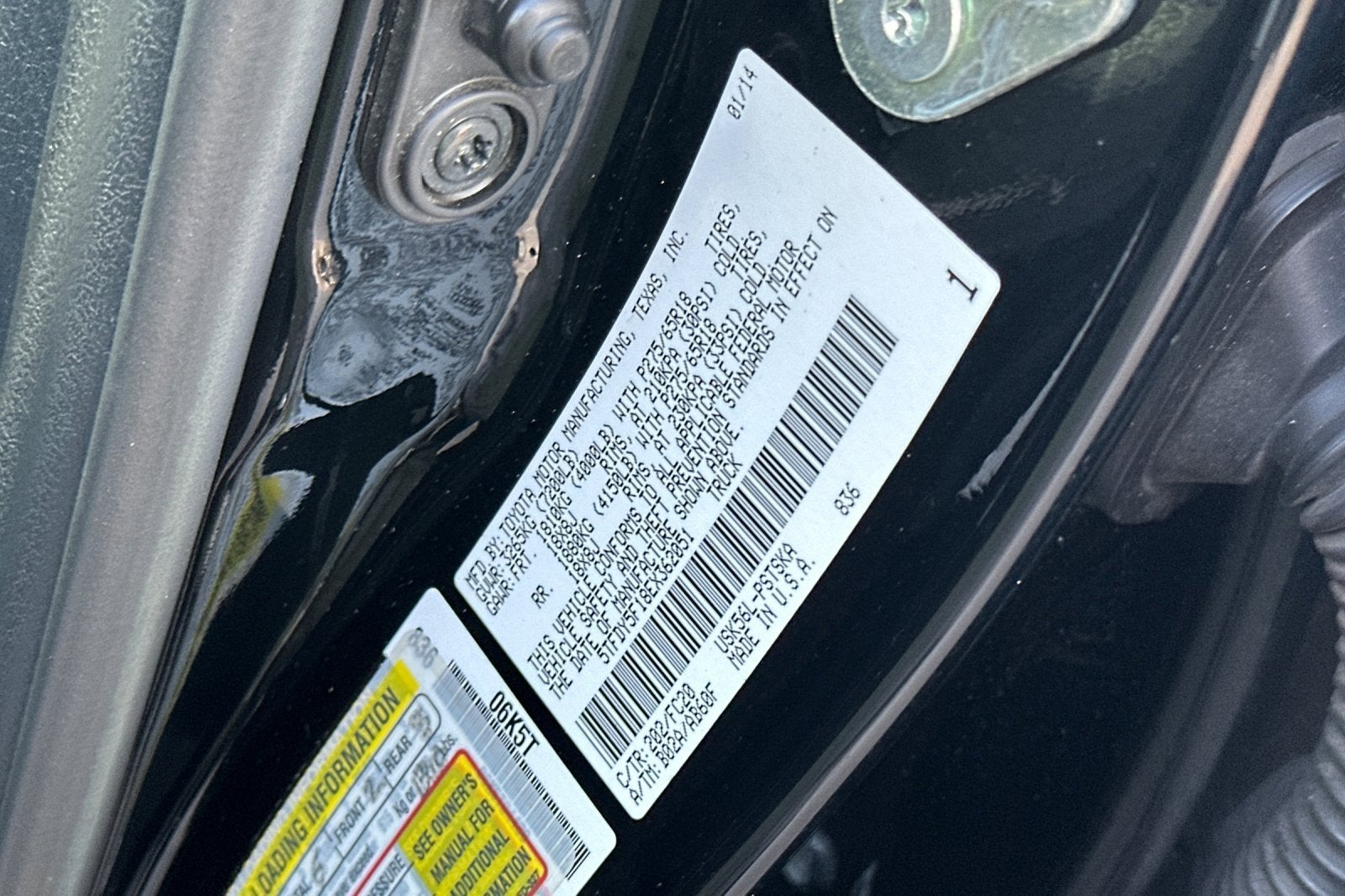 2014 Toyota Tundra 4WD Truck SR5