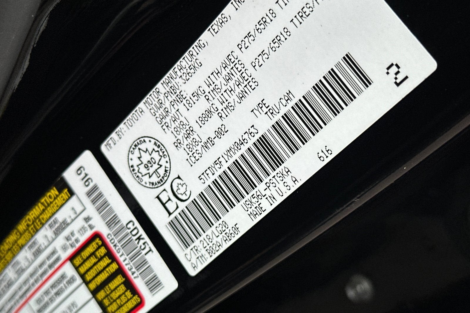 2021 Toyota Tundra 4WD SR5