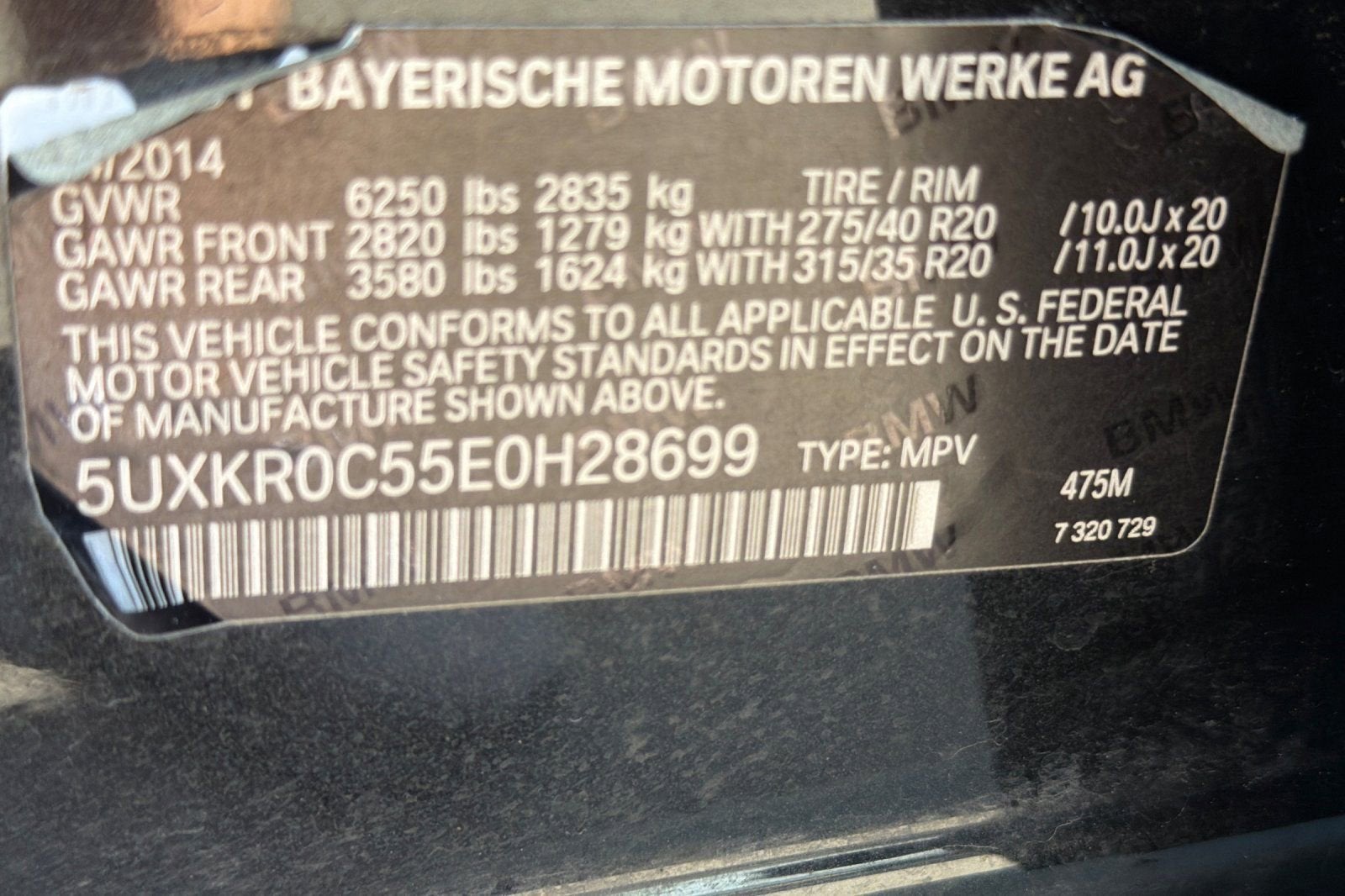2014 BMW X5 xDrive35i
