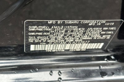 2020 Subaru Crosstrek Limited