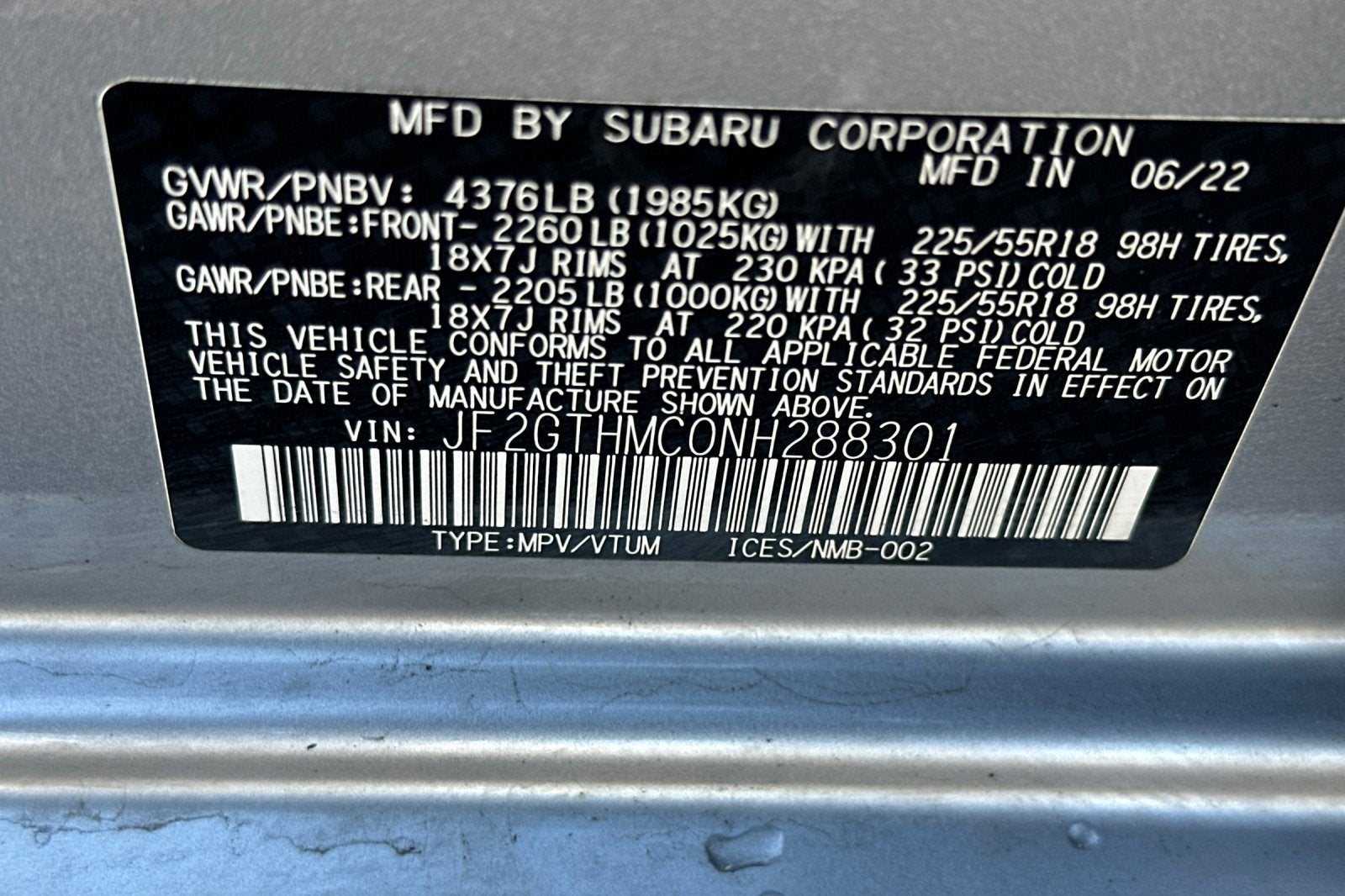 2022 Subaru Crosstrek Limited