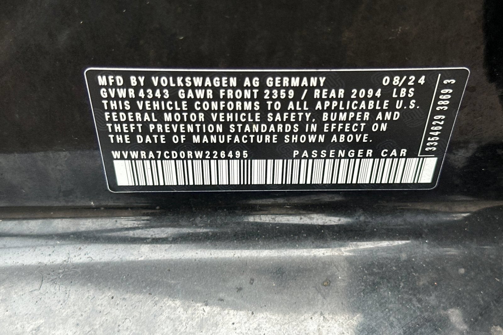 2024 Volkswagen Golf GTI SE