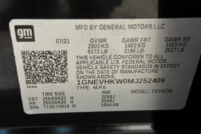 2021 Chevrolet Traverse LT Leather