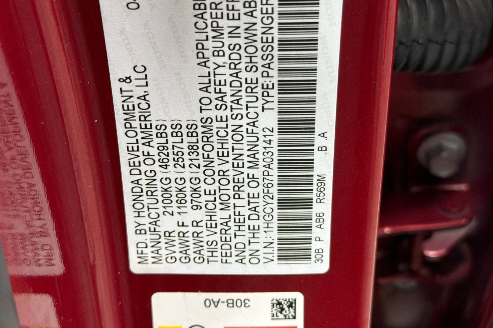 2023 Honda Accord Hybrid EX-L