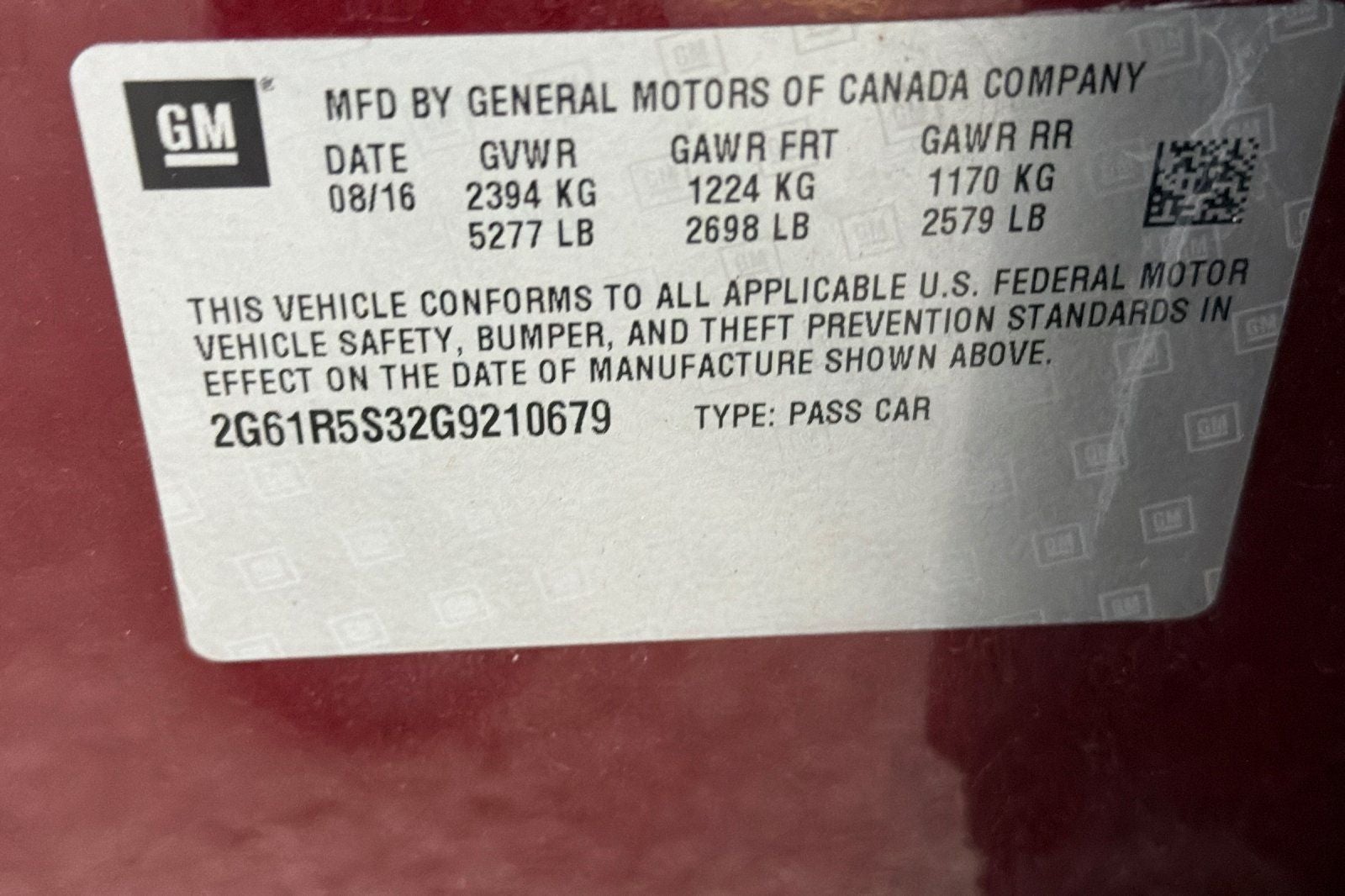 2016 Cadillac XTS Premium