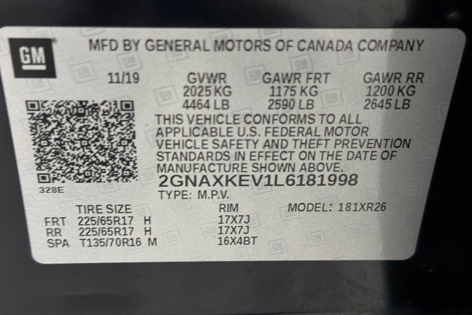 2020 Chevrolet Equinox LT